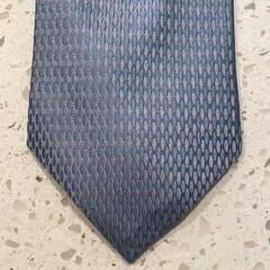 Angelino light blue silk tie
